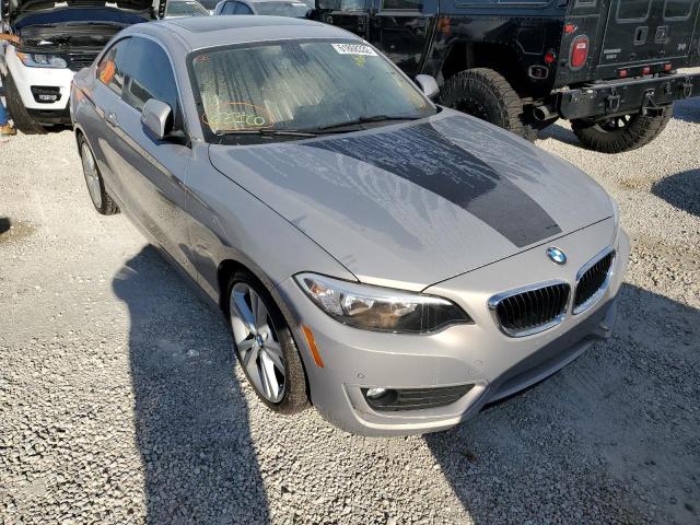 BMW 228 I 2014 with VIN WBA1F5C57EVV99736 - Photo from auction