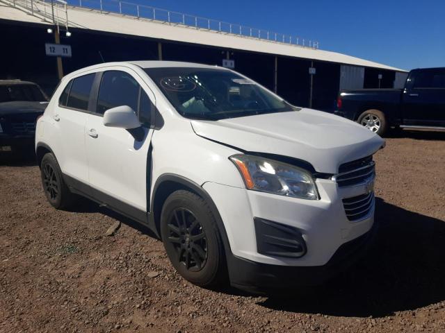 CHEVROLET TRAX LS 2015 with VIN 3GNCJKSBXFL204893 - Photo from auction