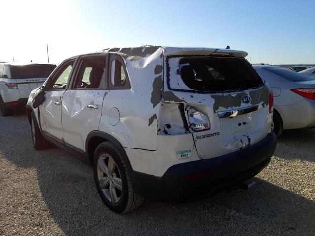 Photo 3 from auction – 2012 KIA SORENTO EX with VIN 5XYKU3A64CG265178