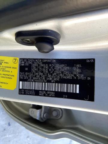 Photo 10 from auction – 2006 TOYOTA HIGHLANDER with VIN JTEEW21A660006784