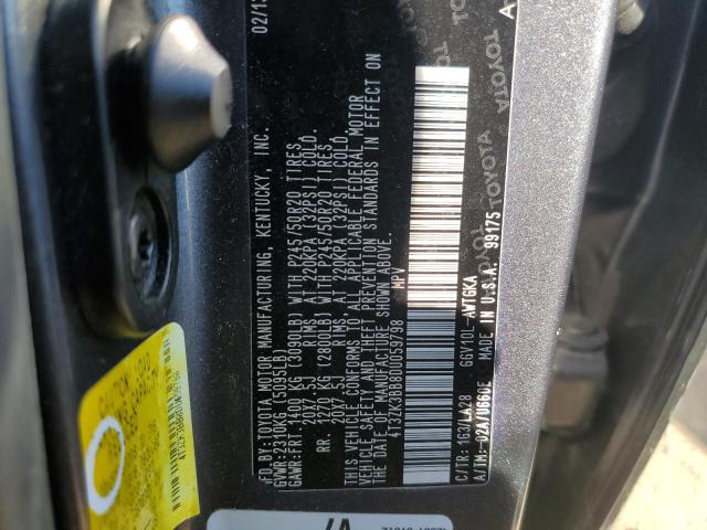 Photo 10 from auction – 2013 TOYOTA VENZA LE with VIN 4T3ZK3BB8DU059798