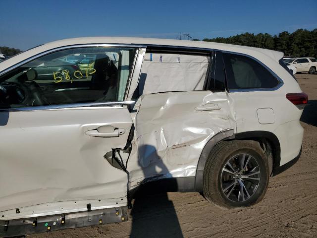 Photo 9 from auction – 2019 TOYOTA HIGHLANDER with VIN 5TDZZRFH1KS291669