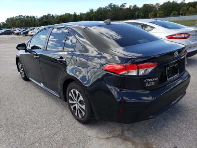 Photo 3 from auction – 2022 TOYOTA COROLLA LE with VIN JTDEAMDE1NJ059897
