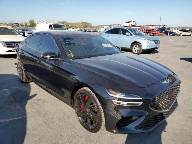GENESIS G70 BASE 2022 with VIN KMTG54TEXNU101997 - Photo from auction