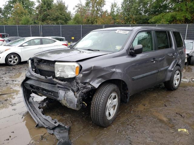 Photo 2 from auction – 2015 HONDA PILOT LX with VIN 5FNYF4H28FB016651