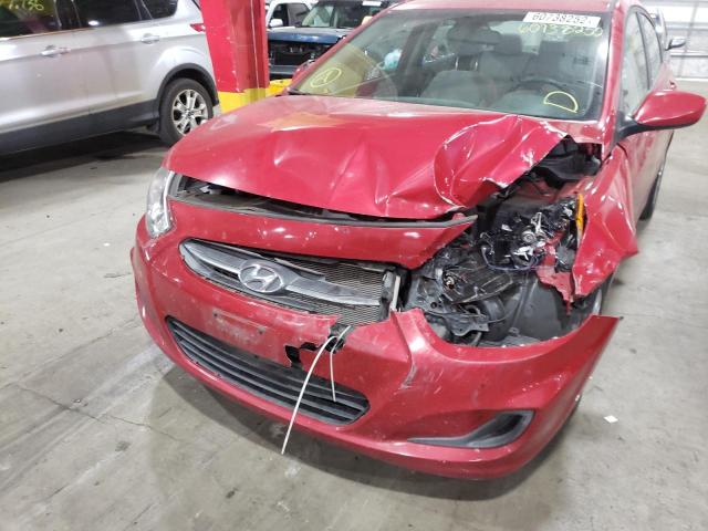 Photo 9 from auction – 2017 HYUNDAI ACCENT with VIN KMHCT4AE7HU170975