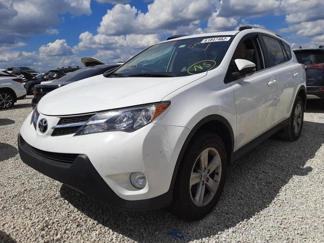 Photo 2 from auction – 2014 TOYOTA RAV4 XLE with VIN 2T3WFREV7EW088646