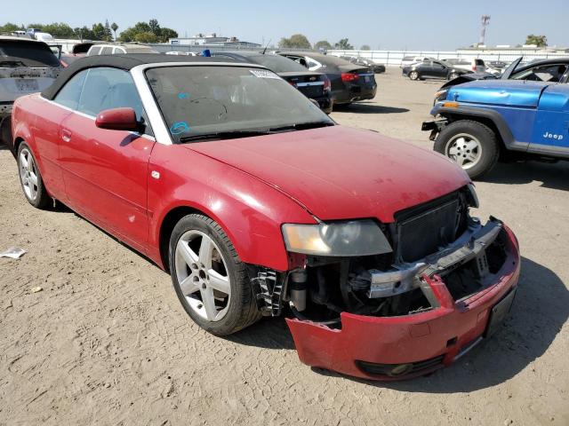 AUDI A4 1.8 CAB 2004 with VIN WAUAC48H94K015620 - Photo from auction