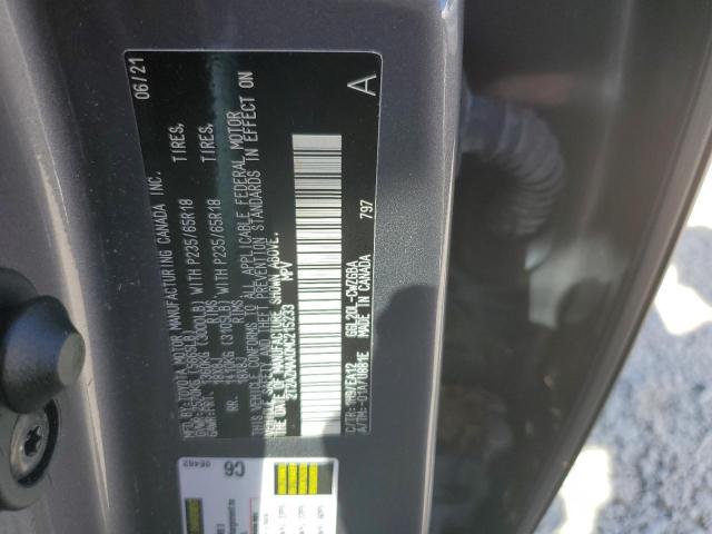 Photo 10 from auction – 2021 LEXUS RX 350 BAS with VIN 2T2AZMAA0MC215233