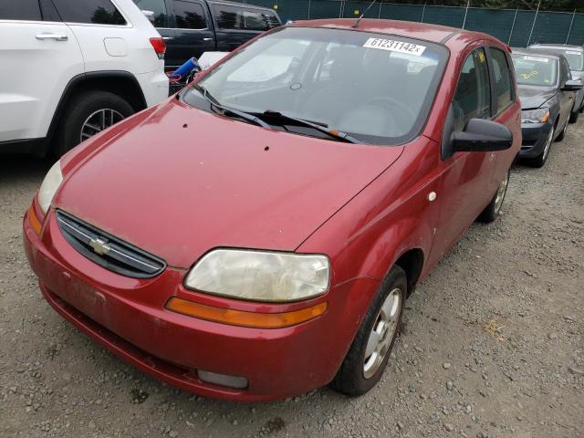 Photo 2 from auction – 2007 CHEVROLET AVEO BASE with VIN KL1TD66687B695186