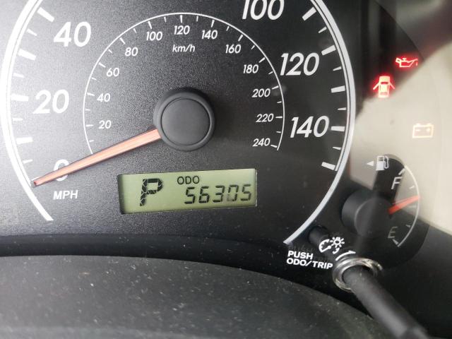 Photo 8 from auction – 2012 TOYOTA COROLLA BA with VIN 5YFBU4EE9CP018287