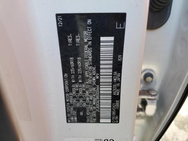Photo 10 from auction – 2022 LEXUS NX 250 with VIN JTJGDCAZ3N5000664