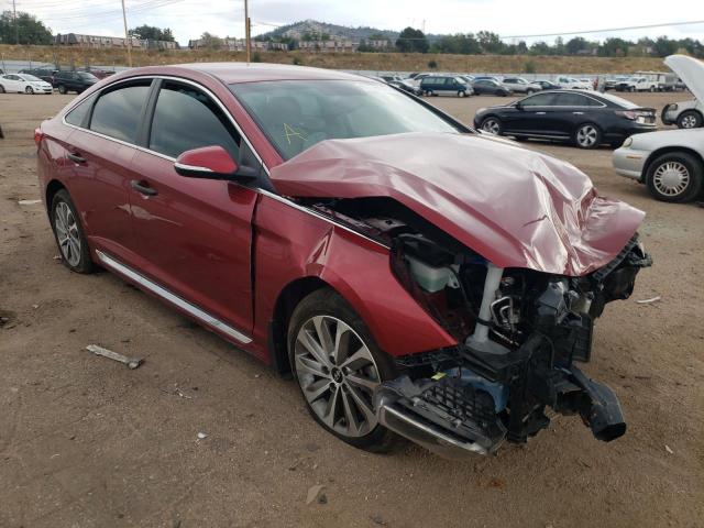 Photo 1 from auction – 2016 HYUNDAI SONATA SPO with VIN 5NPE34AF4GH273575
