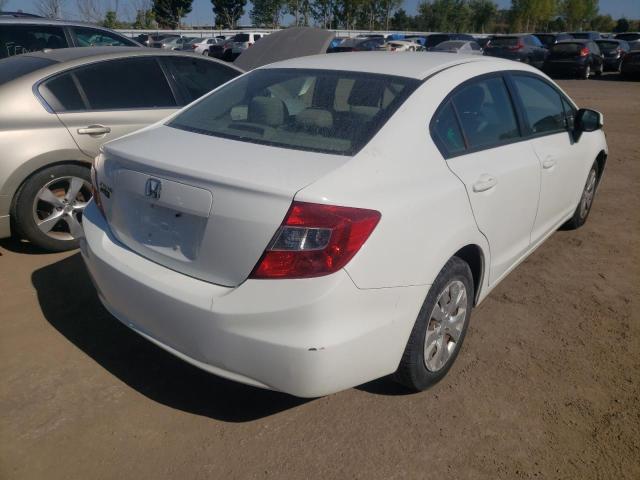 Photo 4 from auction – 2012 HONDA CIVIC LX with VIN 2HGFB2F47CH109728