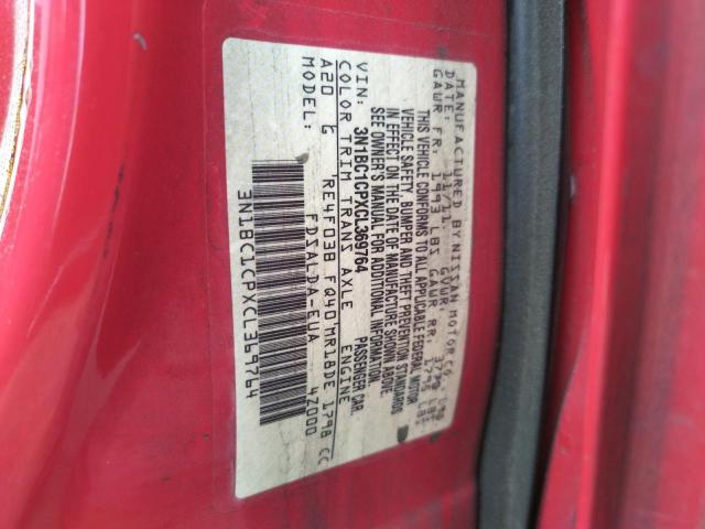 Photo 10 from auction – 2012 NISSAN VERSA S with VIN 3N1BC1CPXCL369764