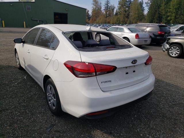 Photo 3 from auction – 2018 KIA FORTE LX with VIN 3KPFK4A7XJE281059