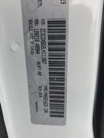Photo 10 from auction – 2020 DODGE CHARGER SX with VIN 2C3CDXBG2LH111867