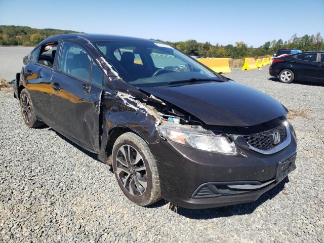 HONDA CIVIC EX 2014 with VIN 2HGFB2F80EH522029 - Photo from auction