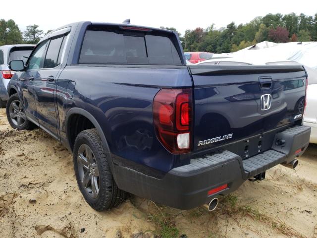 Photo 3 from auction – 2022 HONDA RIDGELINE with VIN 5FPYK3F59NB017221