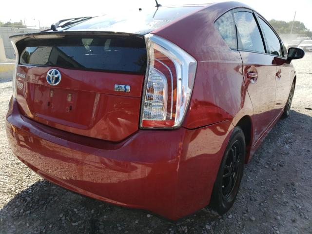 Photo 4 from auction – 2012 TOYOTA PRIUS with VIN JTDKN3DU4C5437662