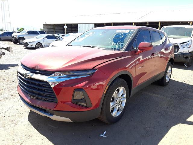 Photo 2 from auction – 2022 CHEVROLET BLAZER 2LT with VIN 3GNKBCR47NS116264