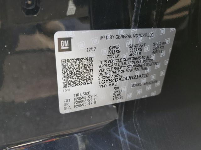 Photo 10 from auction – 2018 CADILLAC ESCALADE P with VIN 1GYS4DKJ4JR219710