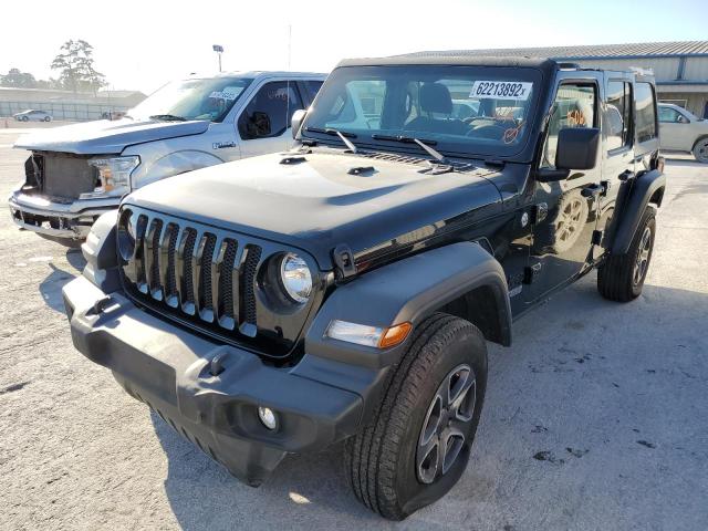Photo 2 from auction – 2021 JEEP WRANGLER U with VIN 1C4HJXDM3MW823739