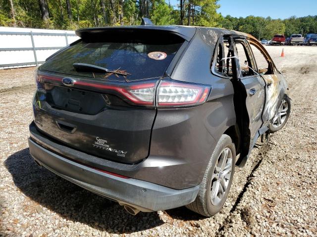 Photo 4 from auction – 2016 FORD EDGE TITAN with VIN 2FMPK4K86GBB12454