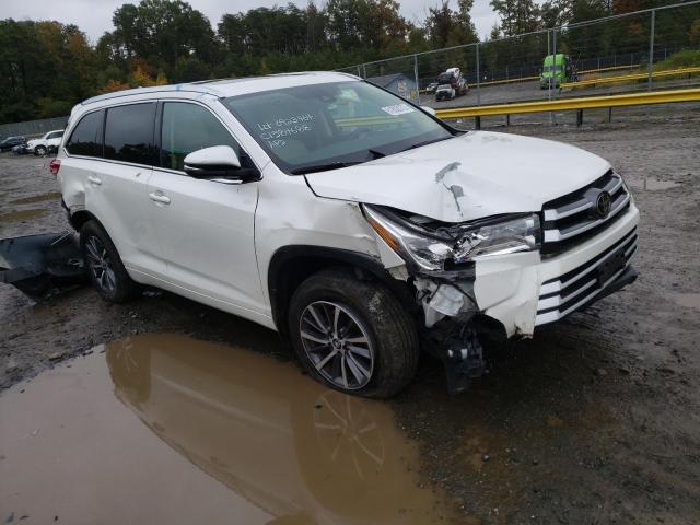 TOYOTA HIGHLANDER 2018 with VIN 5TDJZRFH6JS842920 - Photo from auction
