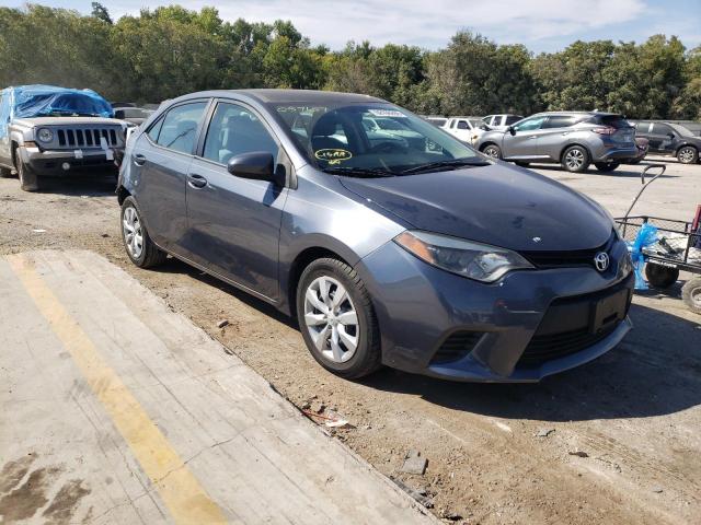TOYOTA CORROLA LE 2014 with VIN 5YFBURHE6EP057687 - Photo from auction
