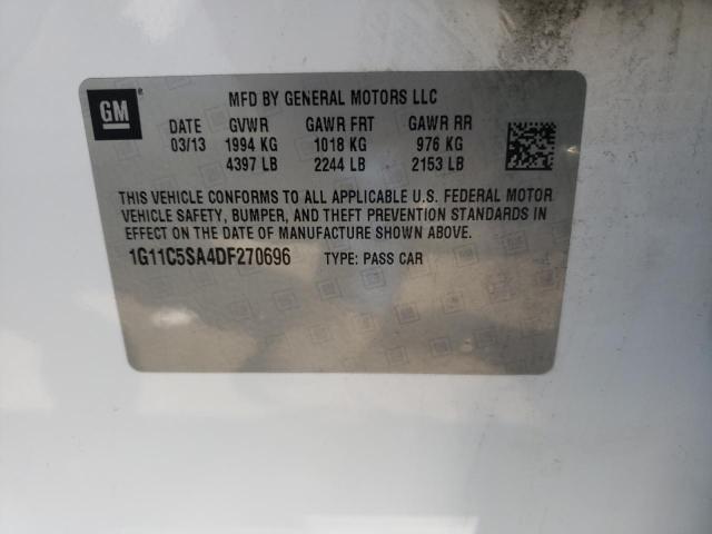 Photo 10 from auction – 2013 CHEVROLET MALIBU 1LT with VIN 1G11C5SA4DF270696