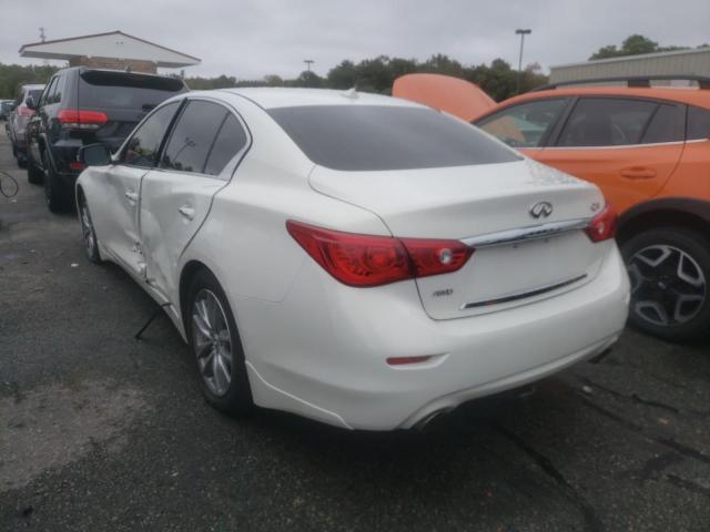Photo 3 from auction – 2014 INFINITI Q50 BASE with VIN JN1BV7AR3EM687171