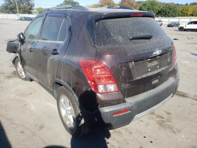 Photo 3 from auction – 2016 CHEVROLET TRAX 1LT with VIN KL7CJLSB8GB528715