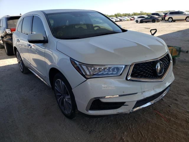 ACURA MDX TECHNO 2017 with VIN 5FRYD3H59HB013303 - Photo from auction