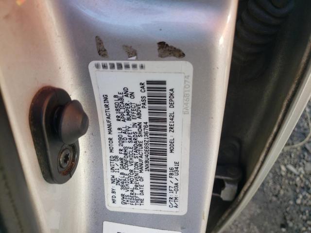 Photo 10 from auction – 2009 TOYOTA COROLLA BA with VIN 1NXBU40E69Z136764