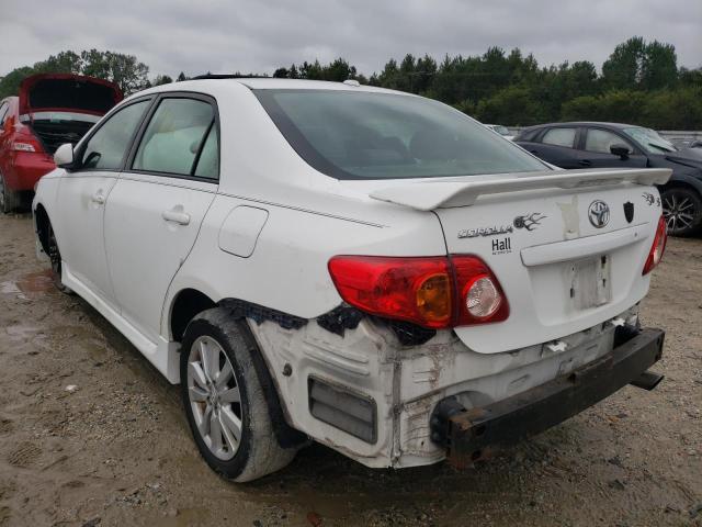 Photo 3 from auction – 2009 TOYOTA COROLLA BA with VIN 2T1BU40E99C177066