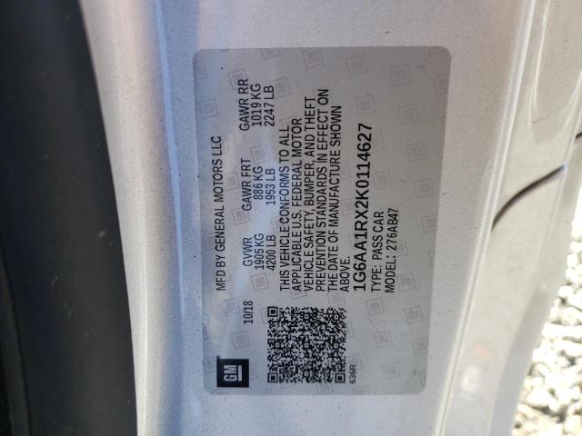Photo 10 from auction – 2019 CADILLAC ATS with VIN 1G6AA1RX2K0114627