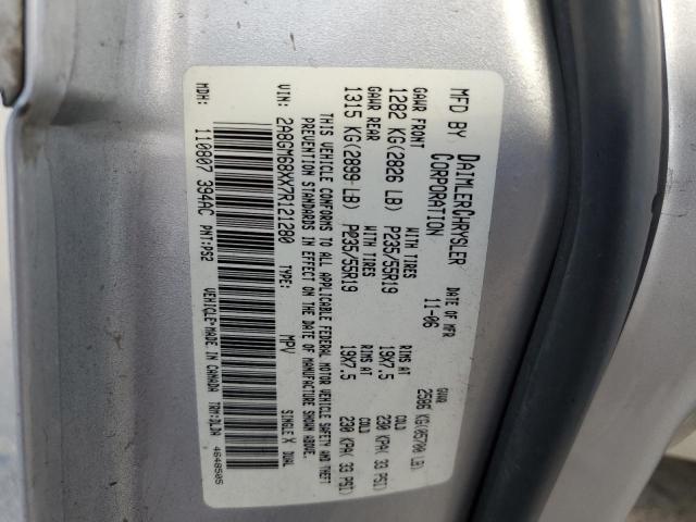Photo 10 from auction – 2007 CHRYSLER PACIFICA T with VIN 2A8GM68XX7R121280