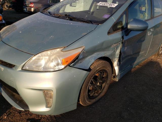 Photo 9 from auction – 2013 TOYOTA PRIUS with VIN JTDKN3DU5D1676162