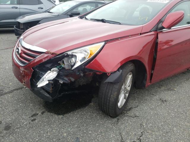 Photo 9 from auction – 2014 HYUNDAI SONATA GLS with VIN 5NPEB4AC7EH856115