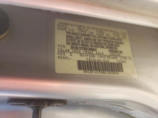 Photo 10 from auction – 2011 NISSAN VERSA S with VIN 3N1BC1CP8BL505842