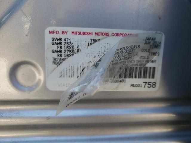 Photo 10 from auction – 2015 MITSUBISHI OUTLANDER with VIN JA4AD2A3XFZ002401