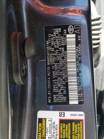 Photo 10 from auction – 2013 TOYOTA COROLLA BA with VIN 2T1BU4EE6DC998546