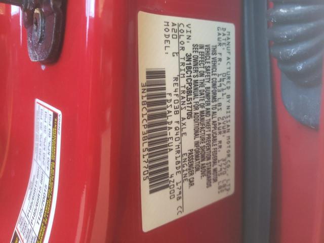 Photo 10 from auction – 2011 NISSAN VERSA S with VIN 3N1BC1CP3BL517705