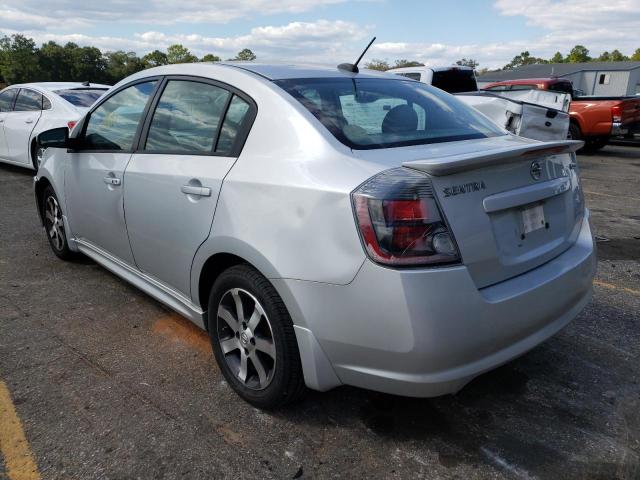 Photo 3 from auction – 2012 NISSAN SENTRA 2.0 with VIN 3N1AB6AP3CL608277