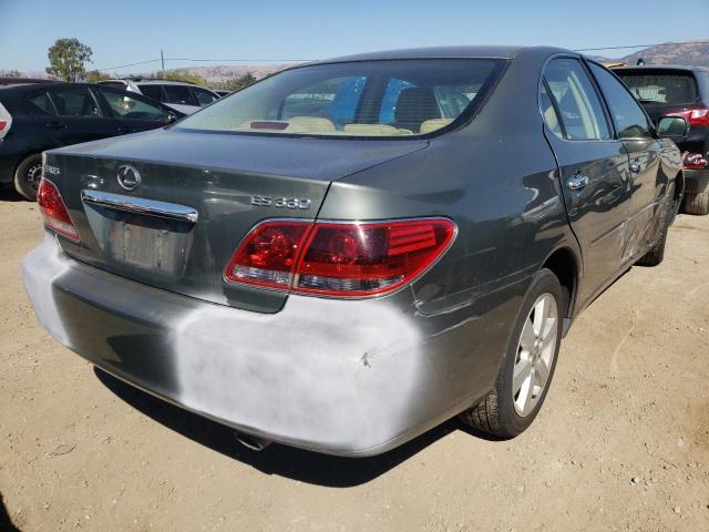 Photo 4 from auction – 2005 LEXUS ES 330 with VIN JTHBA30GX55142059
