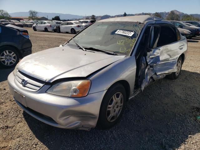 Photo 10 from auction – 2002 HONDA CIVIC LX with VIN 2HGES16692H607256