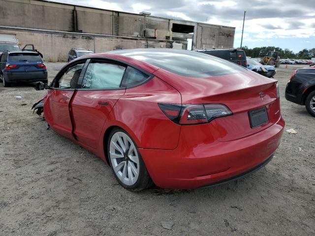 Photo 3 from auction – 2022 TESLA MODEL 3 with VIN 5YJ3E1EBXNF187965