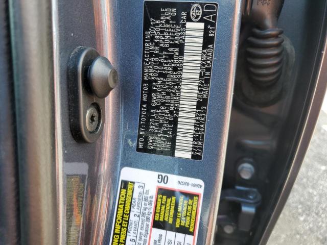 Photo 10 from auction – 2018 TOYOTA COROLLA L with VIN 2T1BURHE5JC991690
