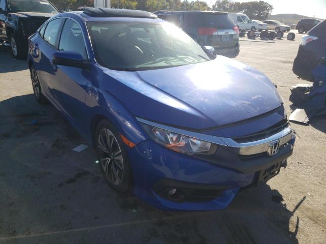HONDA CIVIC EXL 2017 with VIN 2HGFC1F72HH650646 - Photo from auction